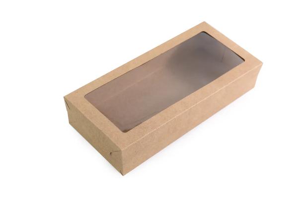 CAIXA RETANGULAR COM VISOR KRAFT 20X14X6CM CROMUS