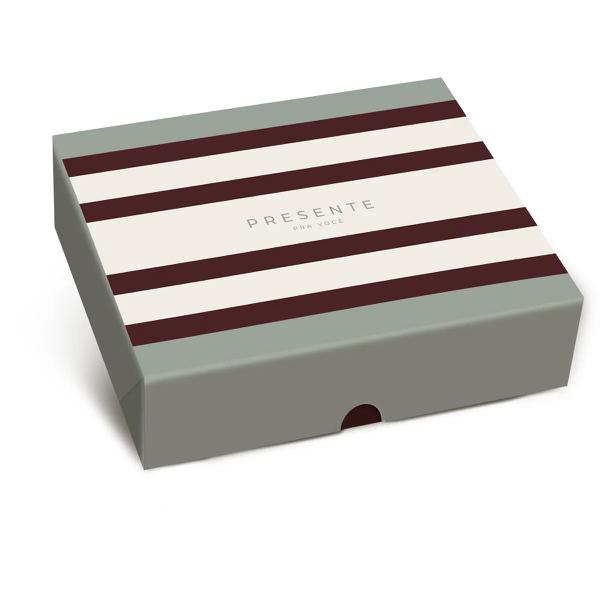 CAIXA RETANGULAR TAMPA NEW LAND 17X13,5X4,5CM P UN CROMUS