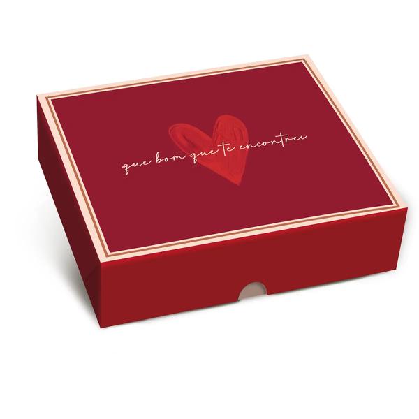 CAIXA RETANGULAR TAMPA NEW SEASON LOVE 17X13,5X4,5CM P UN CROMUS