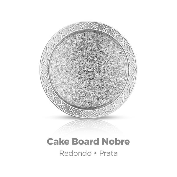 CAKE BOARD PRATA 29,5CM UN PLAC