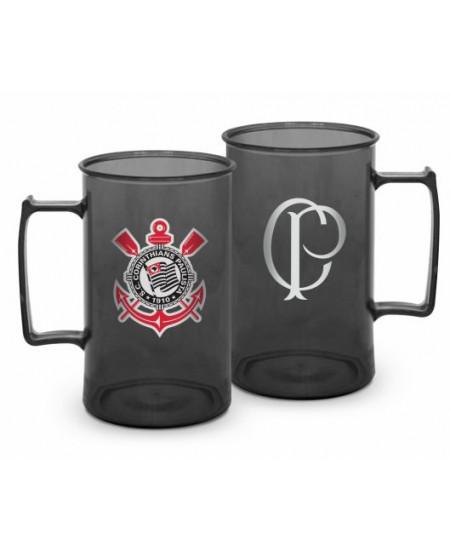 CANECA ACRILICA 400ML TIMES CORINTHIANS UN