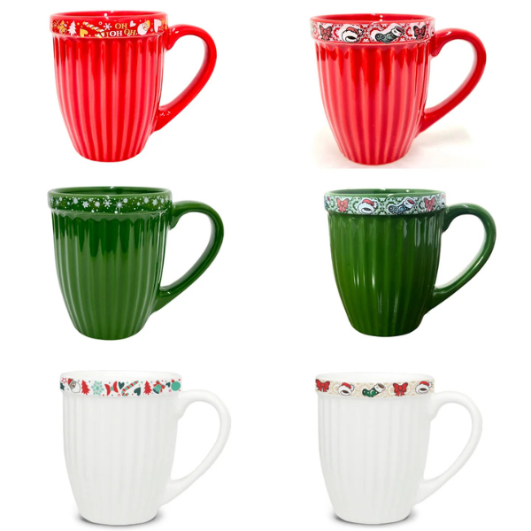 CANECA CERAMICA ITALIA NATAL UN CERAMICA REGINA