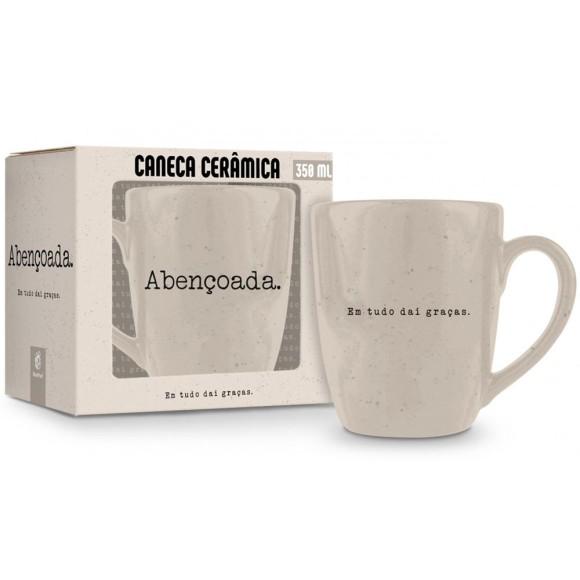CANECA CERAMICA PRIME 350ML ABENCOADA UN