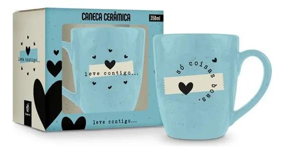 CANECA CERAMICA PRIME 350ML LEVE CONTIGO UN