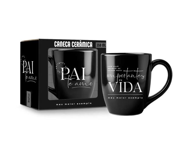 CANECA CERAMICA PRIME 350ML PAI MEU MAIOR EXEMPLO UN