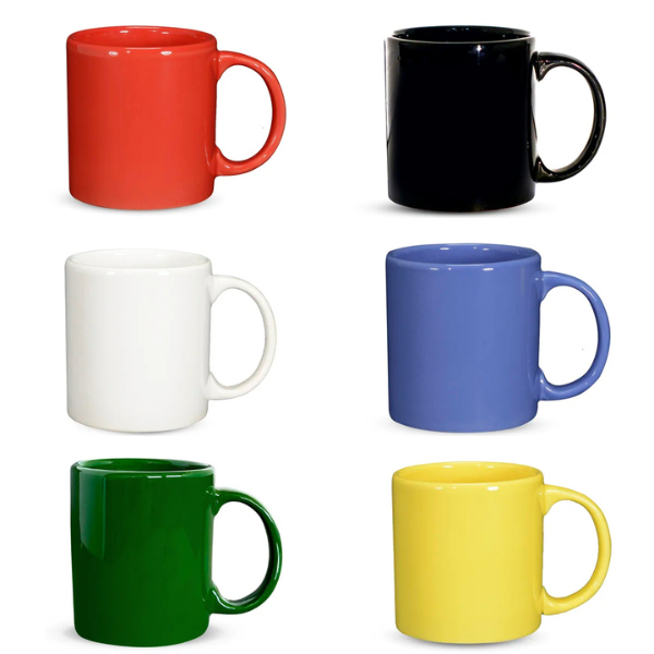 CANECA CERAMICA RETA COLORS UN CERAMICA REGINA