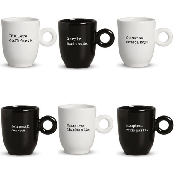 CANECA CERAMICA SMALL BOJUDA BEM ESTAR SORTIDA UN CERAMICA REGINA