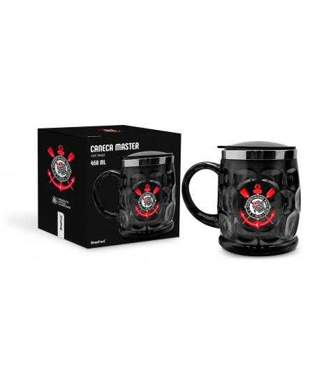 CANECA PLASTICA INOX MASTER 450ML TIMES CORINTHIANS UN