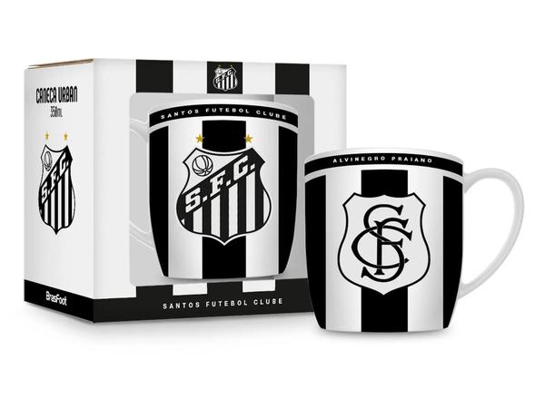 CANECA PORCELANA URBAN 300ML TIMES SANTOS 2