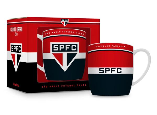 CANECA PORCELANA URBAN 300ML TIMES SAO PAULO 2