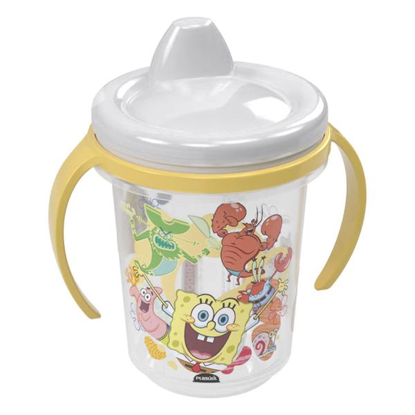 CANECA TRIO 330ML BOB ESPONJA UN PLASUTIL