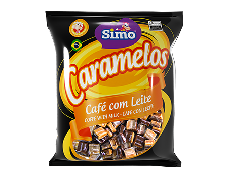 CARAMELO CAFE COM LEITE 500G SIMONETTO