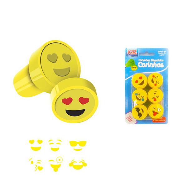 CARIMBO DIVERTIDO CARINHAS SMILE UN KAZ