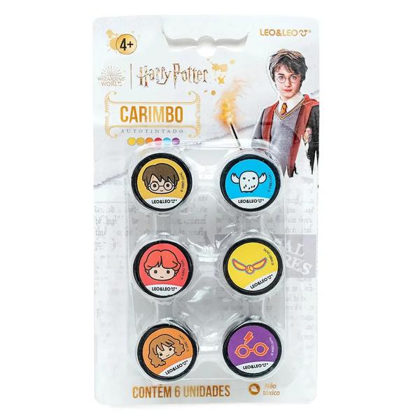 CARIMBO PEDAGOGICO HARRY POTTER 6 MODELOS SORTIDOS UN
