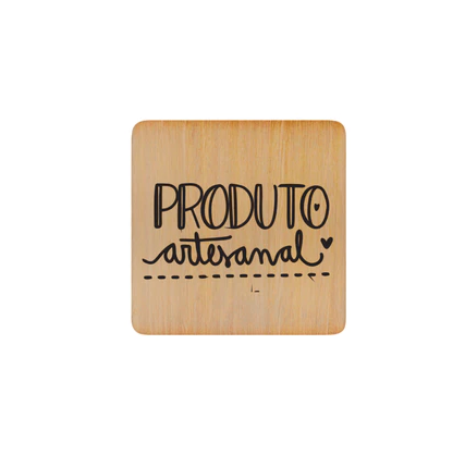 CARIMBO PRODUTO ARTESANAL UN STICKR