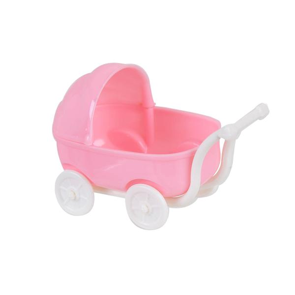 CARRINHO DE BEBE ROSA BEBE 5UN MIRANDINHA