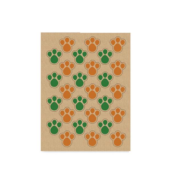 CARTELA ADESIVA P PEGADAS DE CENOURA 02UN CROMUS