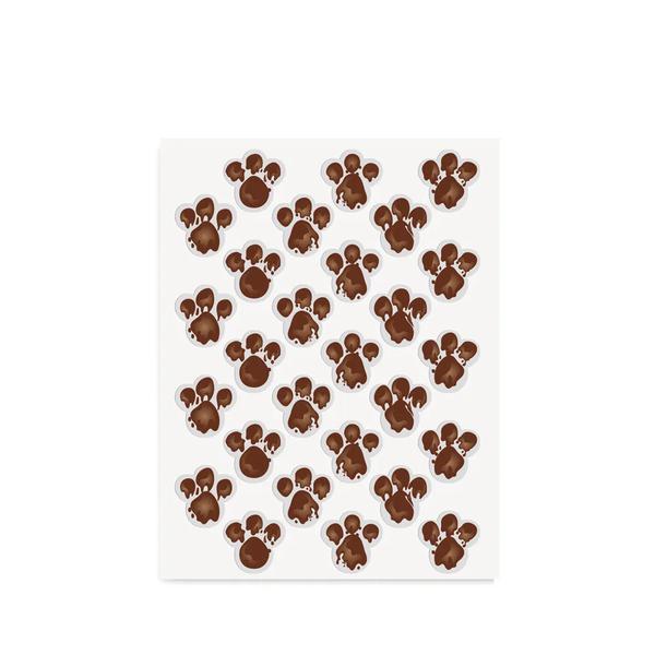 CARTELA ADESIVA SPLASH DE CHOCOLATE P C/54 CROMUS