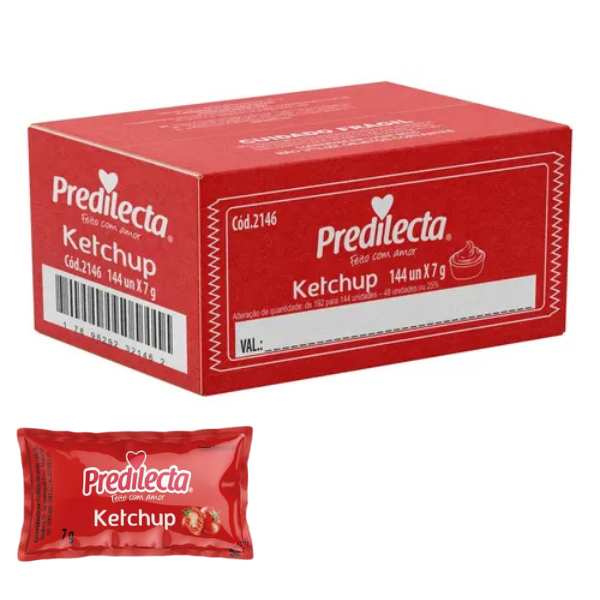 CATCHUP SACHET 144UN PREDILECTA