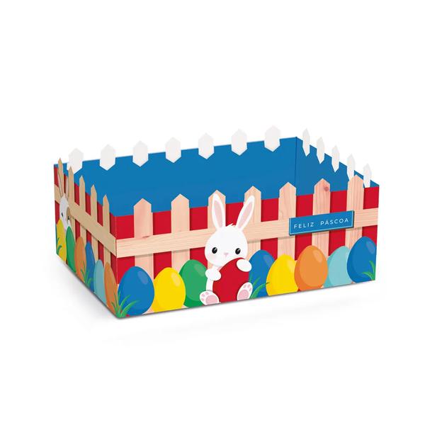 CESTA CARTAO CERQUINHA 14X9X4,5 COELHINHO SAI DA TOCA UN CROMUS