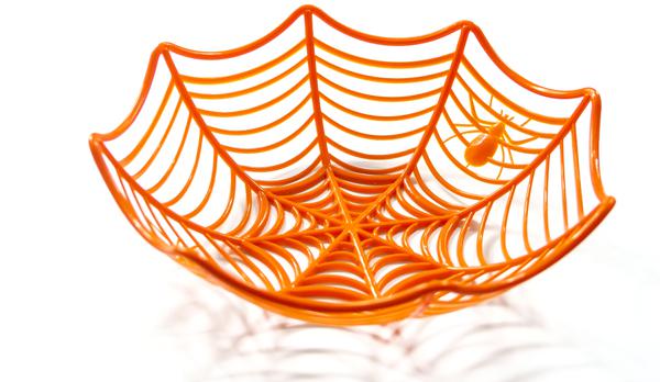 CESTA DECORATIVA HALLOWEEN UN SILVER