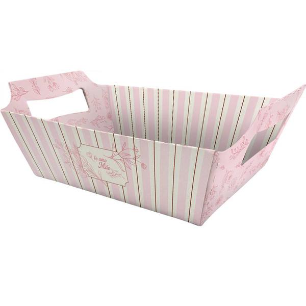 CESTA RIGIDA PARA PRESENTE MAE ESSENCIA UN REGINA