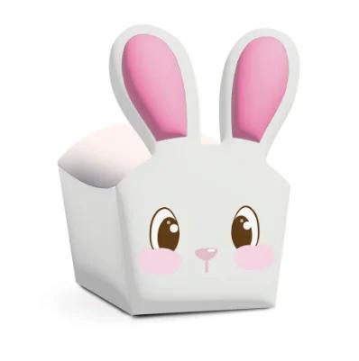 CESTINHA G 6,5X6,5X4,5CM ORELHA LANA UN CROMUS