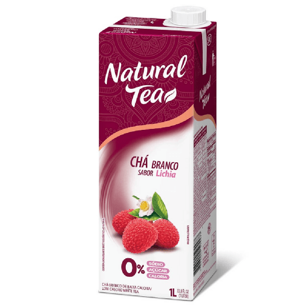 CHA NATURAL BRANCO E LICHIA 1L TEA