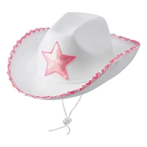 CHAPEU BOIADEIRA FELTRO BRANCO UN BPG