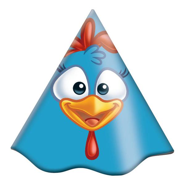 CHAPEU GALINHA PINTADINHA 08UN FESTCOLOR