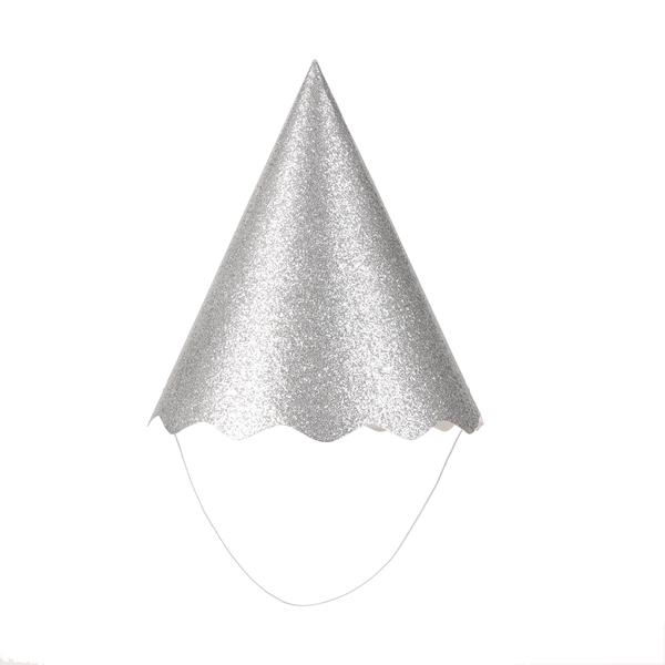 CHAPEU PAPEL METALIZADO PRATA 08UN SILVER