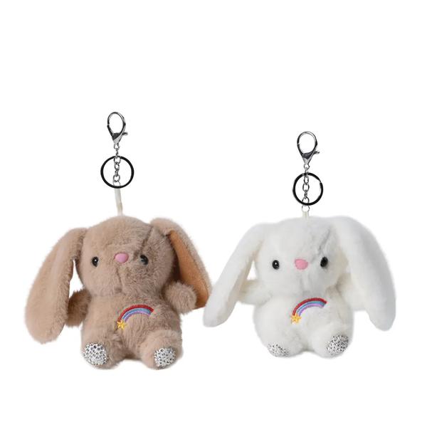 CHAVEIRO COELHO SORTIDO MRR/PRA 12CM UN CROMUS