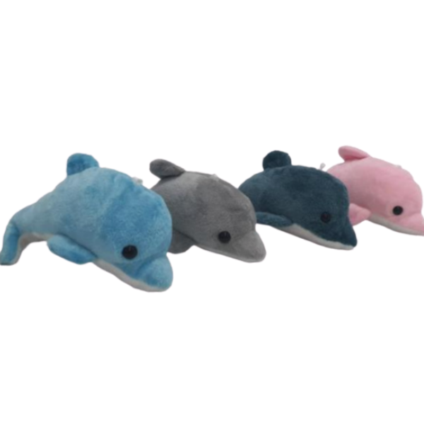 CHAVEIRO DE GOLFINHO PELUCIA REF.CH2333 UN SUNN TOYS