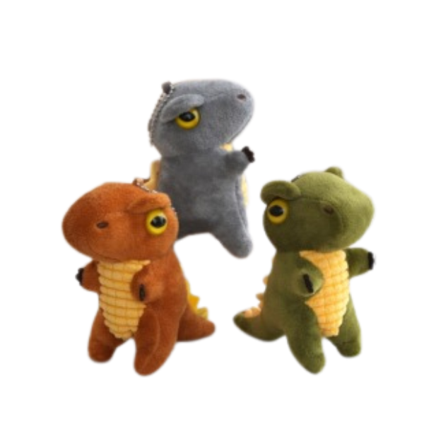 CHAVEIRO DINOSSAURO TREX PELUCIA REF.CH2335 UN SUNN TOYS