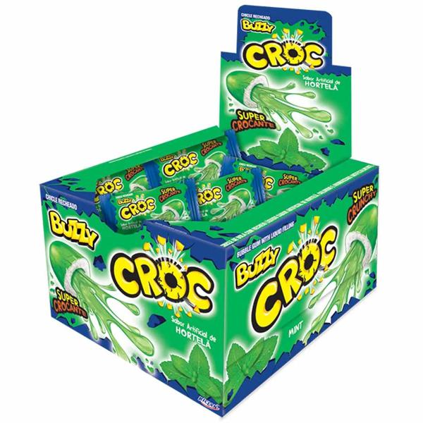 CHICLE CROC HORTELA 40UN RICLAN