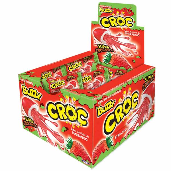 CHICLE CROC MORANGO 40UN RICLAN
