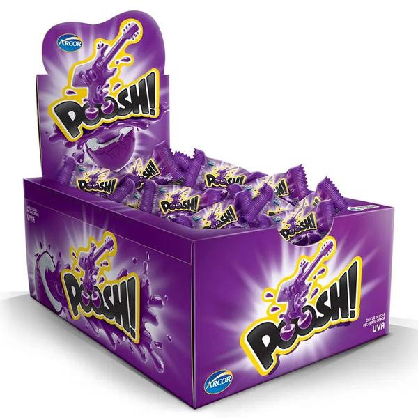 CHICLE POOSH UVA 40UN 200G ARCOR