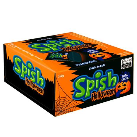 CHICLE SPIN SPISH HALLOWEEN PINTA LINGUA 40UN SUKEST