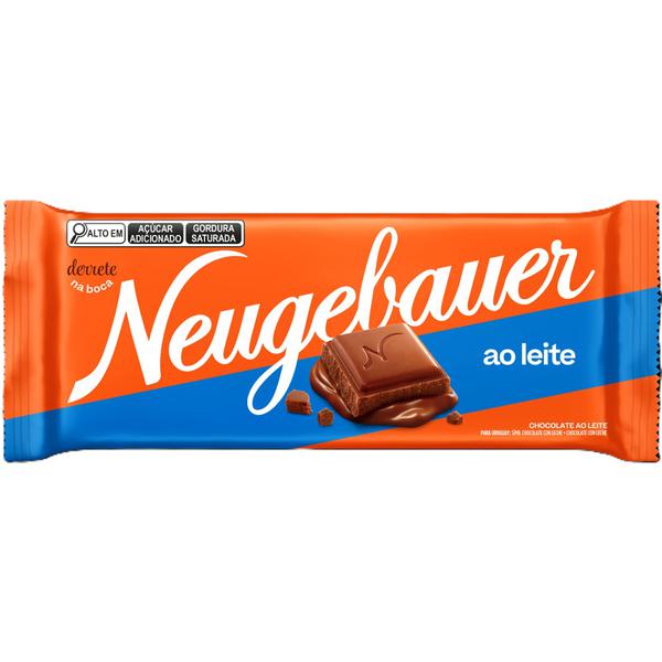 CHOCOLATE AO LEITE 80G NEUGEBAUER