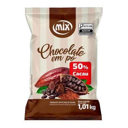 CHOCOLATE EM PO 50% 1,01KG UN MIX