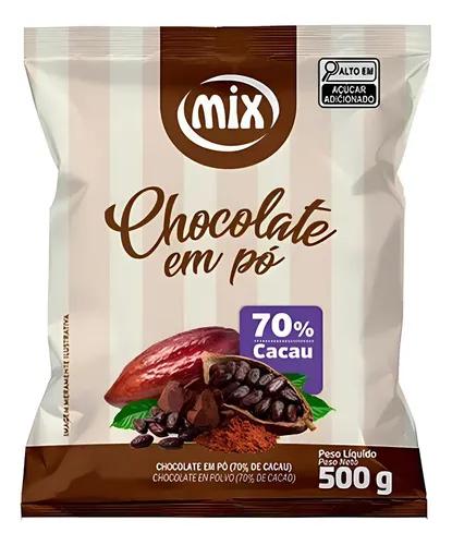 CHOCOLATE EM PO 70% 500G UN MIX