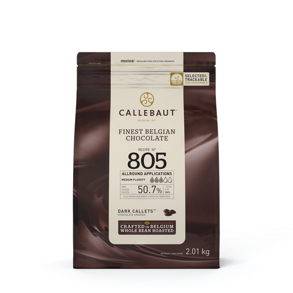 CHOCOLATE GOTAS AMARGO 2,01KG 50,7% BARRY CALLEBAUT