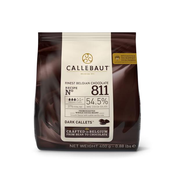 CHOCOLATE GOTAS AMARGO 54,5% 400G CALLEBAUT