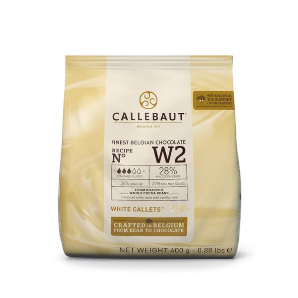 CHOCOLATE GOTAS BRANCO 28% 400G CALLEBAUT