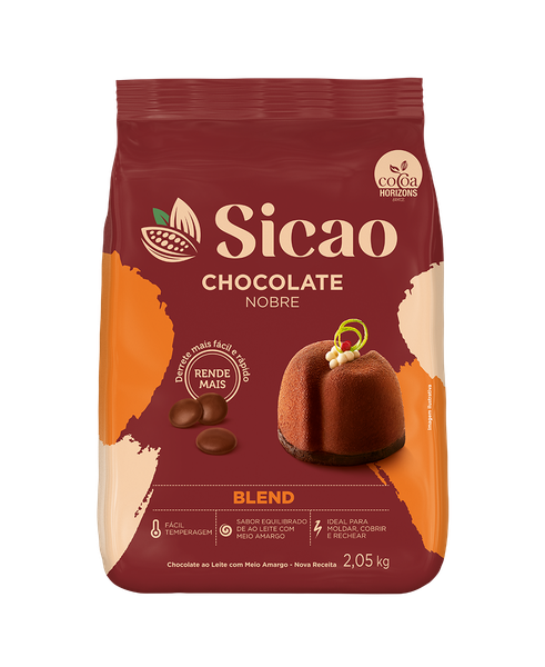 CHOCOLATE GOTAS NOBRE BLEND 2,05KG SICAO