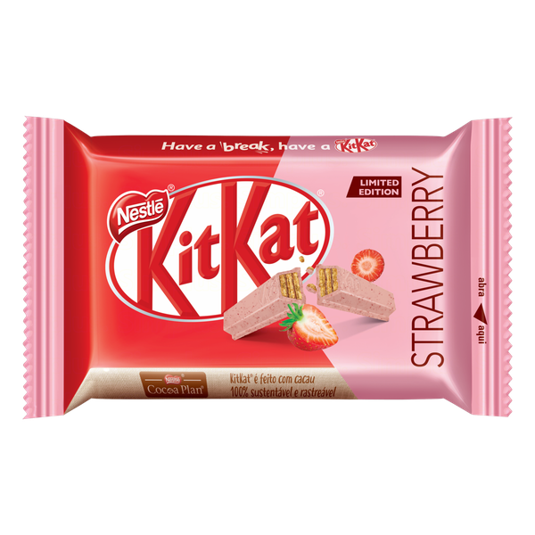 CHOCOLATE KIT KAT MORANGO 41,5G NESTLE