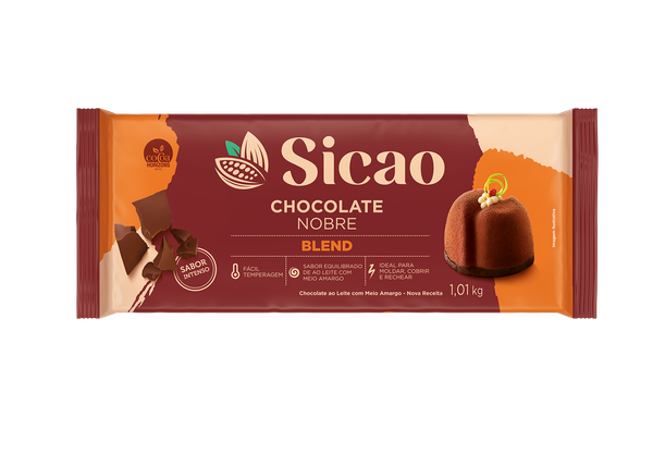 CHOCOLATE NOBRE BLEND 1,01KG SICAO