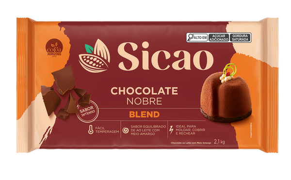 CHOCOLATE NOBRE BLEND 2,1KG SICAO