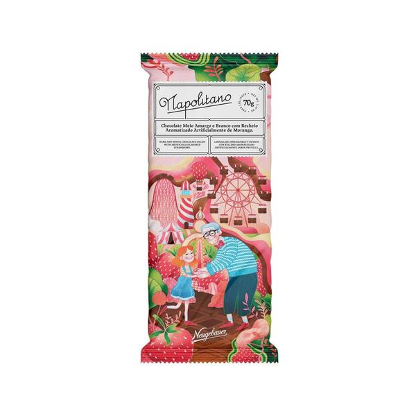 CHOCOLATE STIKADINHO NAPOLITANO 70G NEUGEBAUER