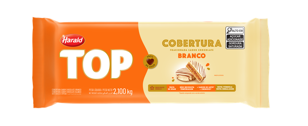 COBERTURA BRANCA 2,1KG LINHA TOP HARALD